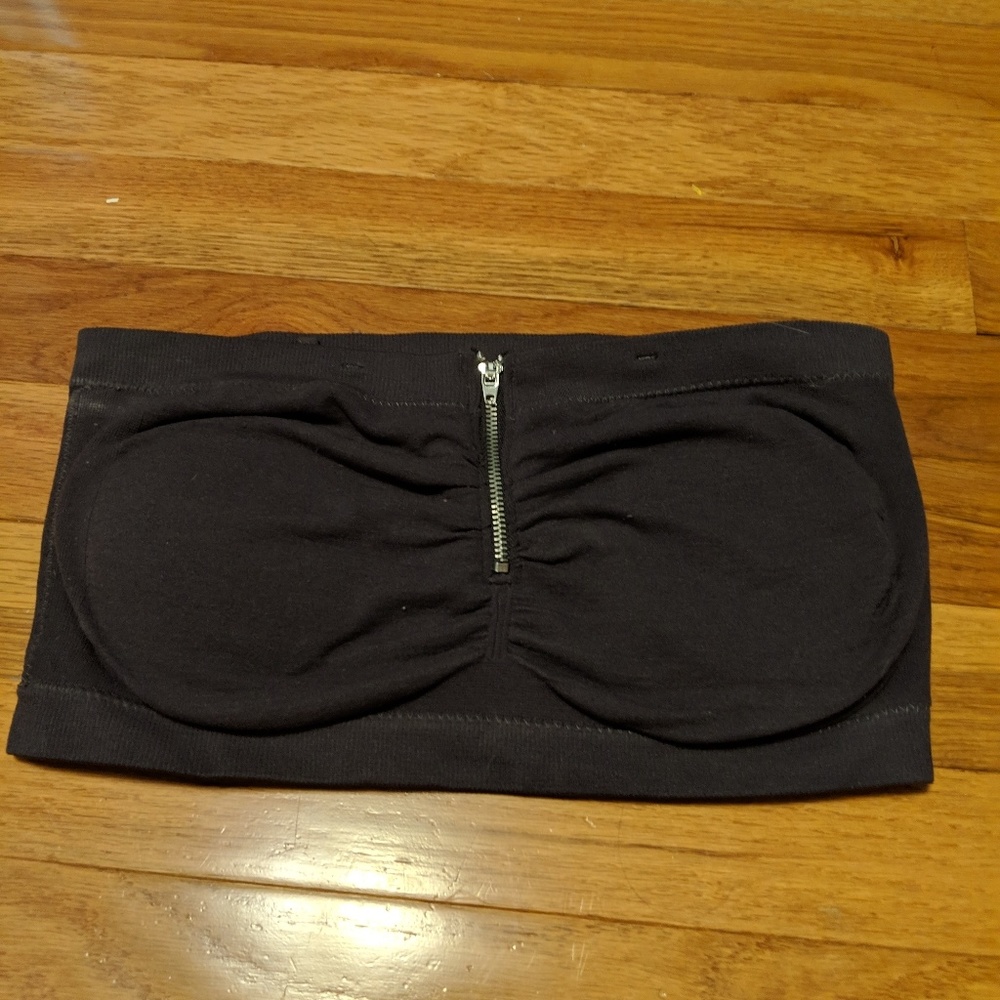 Zip Up Bralette